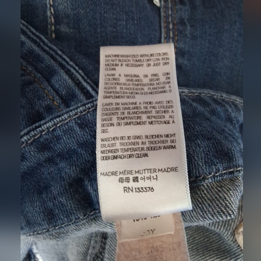 Mother Women's Blue Flare Jeans - Picture 15 of 15